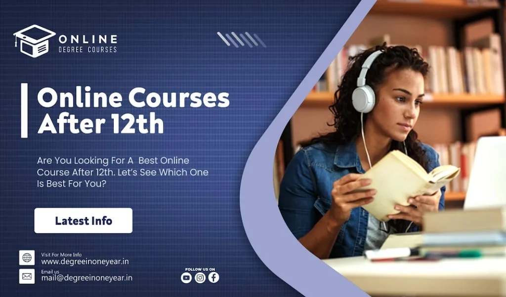 Online Courses After 12th | Best Degree Courses your Career Latest 2022 Online Courses After 12th - Cover Image