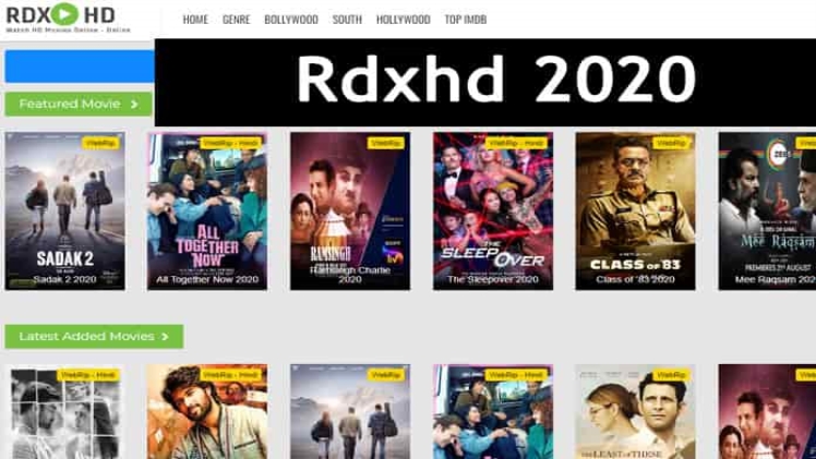 RDXHD – Huge library of movies, the user has to visit the RDX HD website.