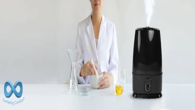 How To Use Essential Oils in Your Cool Mist Humidifier from Everlasting Comfort