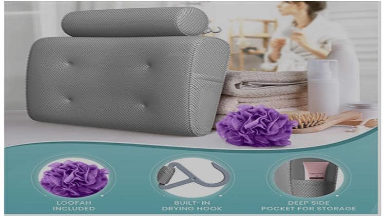 Enjoy Ergonomic Support with the Everlasting Comfort Waterproof Bath Cushion