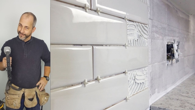 How to Install a Backsplash Over Tile